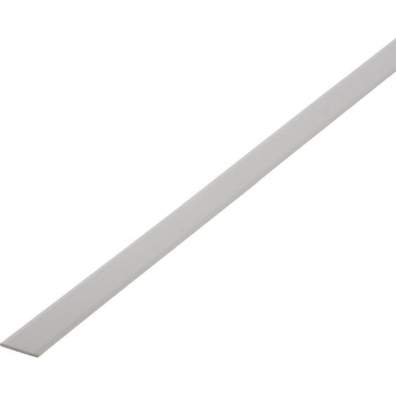 AJ TIMBER - Champlat PVC gris 2x30mm L.2.60m - large
