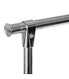 5 FIVE SIMPLY SMART - Penderie Portant à vêtements en Inox extensible en hauteur et largeur H 173 cm - vignette