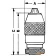 CORI - Mandrin auto-serrant AS 1-10 3/8X24 - CORI - 35F38 - vignette