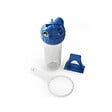 SWISS AQUA TECHNOLOGIES - Bol transparent avec raccord en laiton 3/4" pour filtres universels 10" (SATHF34) - vignette