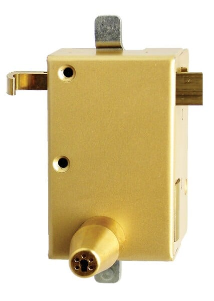 ISEO - Mécanisme IZIS 572 A2P* HB3 vertical fouillot or droite - ISEO - 9704VFIZ01.5 - large
