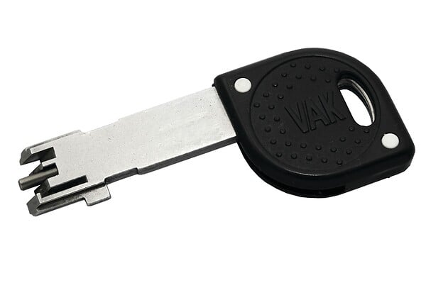 VAK - Mécanisme KléopsÂ® A2P* verticale à  fouillot droite blanc - VAKMOBILÂ® - 0322S0004 - large