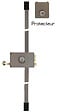 VACHETTE - Serrure 3 points 43 multilock horizontale tirage A2P** RADIALis droite - VACHETTE - 27320000 - vignette