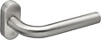 HERACLES - Ensemble sur rosace ovale étroite JADE 1194 inox - HERACLES - B-INOX-RE01 - vignette