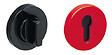 NORMBAU - Paire de rosaces clé L noir 16 - NORMBAU - S80-TDC-16 - vignette
