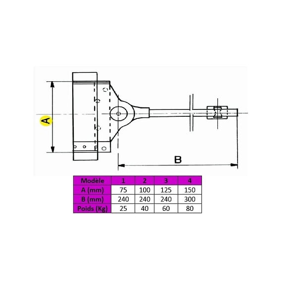 IBFM - FERMEPORTES A TIGE N 4 MAX 80KG - large