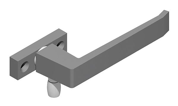 LA CROISEE DS - GACHE A RETOUR TON ALU LARGEUR 12MM - large