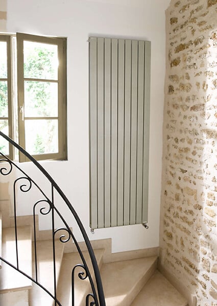 ACOVA - Radiateur Fassane Prem's - Vertical double - Puissance 1800W - H: 2000 - L: 592 - Blanc - large