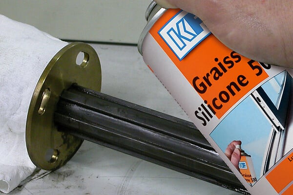 KF - Graisse silicone 500 - KF SICERON - Aérosol - 400ml - 6088 - large