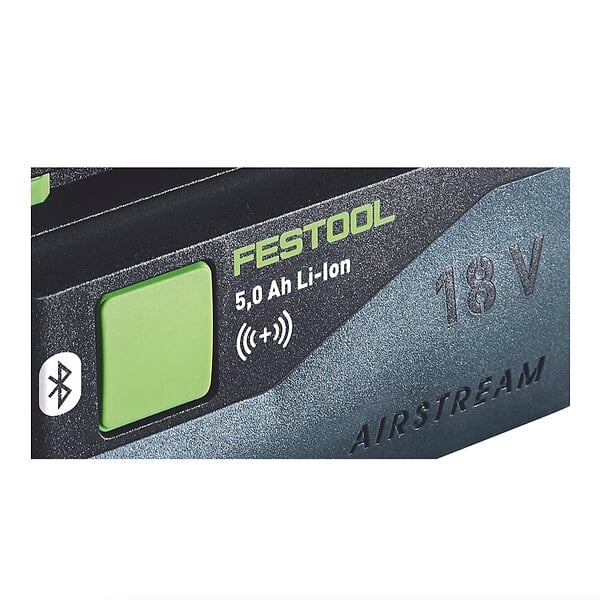 FESTOOL - Batterie FESTOOL 577660 18V 5.0Ah Lithium Battery BP18 5Ah AirStream Bluetooth - large