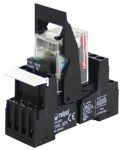 CABUR - Module relais 12VAC 2RT 5A - CABUR - XCM2A012 - large