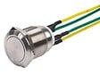 SEWOSY - Bouton poussoir inox 19mm NO/NC 4 fils soudes - SEWOSY - PB19NO+NC_4FS - vignette