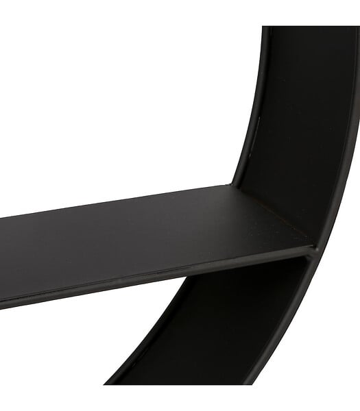 ATMOSPHERA - Étagère murale en Métal Noir D 54 cm - large