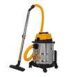 VITO - Pack 2 Aspirateurs 20V Eau Poussières Cendres + 2 Batterie lithium 2.0Ah + Chargeur Cuves INOX 20L et 12L VITO - vignette