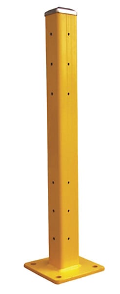 STOCKMAN - Poteau et lisse de protection poteau coin H.1090mm - STOCKMAN - W810 - large