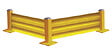STOCKMAN - Poteau et lisse de protection barriere L.2895mm - STOCKMAN - W777 - vignette