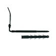 ING FIXATION - Arrêt de volet 0/8 parpaing longueur 225mm noir - ING FIXATIONS - A070160 - vignette