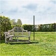 EASY CLOTURE - Grillage soudé en rouleau H2m00 x L25m fil 2.5mm maille 100x50 mm Vert - vignette