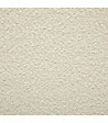 ATMOSPHERA - Pouf en tissu à bouclettes Blanc 41 x H 43 cm - vignette