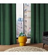 ATMOSPHERA - Rideau à œillets 140 x 260 cm Lilou Vert - vignette