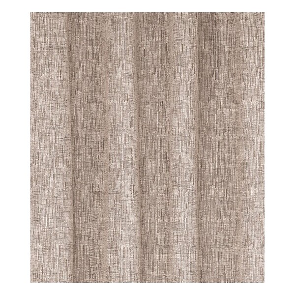 ATMOSPHERA - Rideau à œillets Occultant Jacquard Beige Lin 140 x 260 cm - large