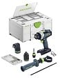 FESTOOL - Perceuse à Percussion FESTOOL QUADRIVE TPC 18/4 I-Basic-Set (Machine seule Systainer SYS3 DF M 187 Accessoires) - vignette