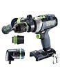 FESTOOL - Perceuse à Percussion FESTOOL QUADRIVE TPC 18/4 I-Basic-Set (Machine seule Systainer SYS3 DF M 187 Accessoires) - vignette