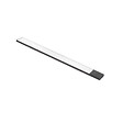 EMUCA - Luminaire LED Kaus Black rechargeable par usb avec capteur tactile, 400mm, Peint en noir, Plastique et Aluminium - vignette