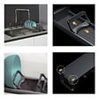 EMUCA - Orderbox porte-tiroir pour tiroir, 90x470mm, Aluminium et Plastique, Gris antracite - vignette