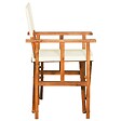 VIDAXL - vidaXL Chaises de metteur en scène lot de 2 Bois massif d'acacia - vignette