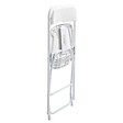 OVIALA - Ensemble table et chaises pliantes de jardin 180 cm - REKKEM - vignette