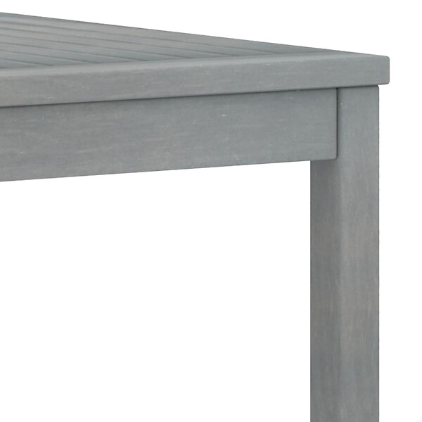 VIDAXL - vidaXL Table basse 100x50x33 cm Gris Bois d'acacia solide - large