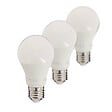 XANLITE - Lot 3 ampoules LED A60 opaques E27 - Blanc chaud - 806lm - vignette