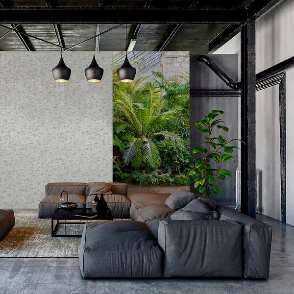 LUTECE - Decor m. serre tropicale 3les - large