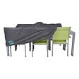 OVIALA - Housse de table de jardin rectangulaire grise 200 x 130 cm  - Cov'Up - vignette