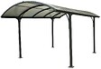 HABRITA - Carport aluminium - Gris anthracite - L.485xH.250xP.301.5cm - vignette
