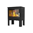 SUPRA - Poêle à Bois Fonte 8.7kw Noir - FR9016140B - vignette