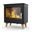 SUPRA - Poêle à Bois étanche 7.3kw Noir - FR9016170B - vignette