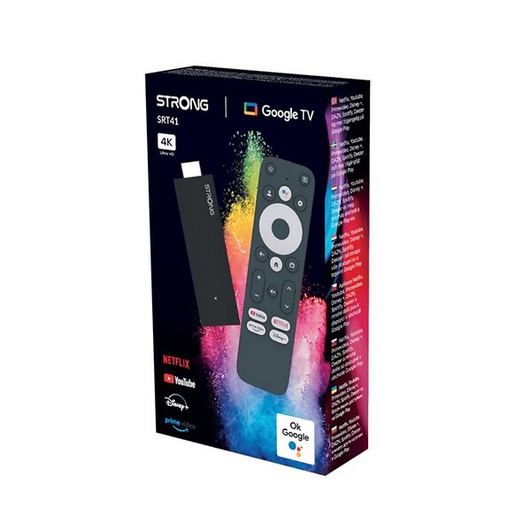 STRONG - clé google tv 4k hdmi avec télécommande - SRT41 - large