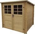 SOLID - Abri de jardin en bois  - L.238xl.238xH.192cm - vignette
