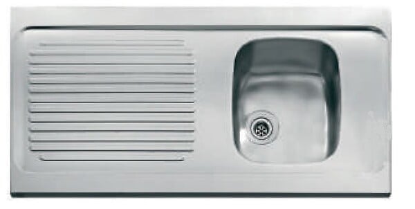 FRANKE - Evier monocuve inox SPX avec égouttoir 900x600cm à poser MAN 711-900 - FRANKE - 082508 - large