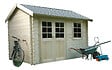 SOLID - Abri de jardin en bois Arles - L.358xH.246xP.238cm - vignette