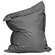 OVIALA - Pouf de jardin en polyester gris 140 x 120 cm - Solys - vignette