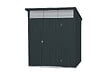 DURAMAX - Abri de jardin métal MODERN - 3,32m² - Mono pente - Anthracite - vignette