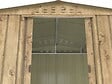 DURAMAX - Abri de jardin métal WOODGRAIN - 7,75m² - kit ancrage - Imitation bois - vignette