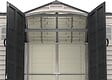 DURAMAX - Abri PVC DARK GREY Apex 8,05m² - kit fondation, 2 fenêtres, 2 puits de lumière - Gris - vignette