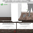 VOUNOT - Serre de jardin Toute Saison 18m2 avec portes laterales - vignette