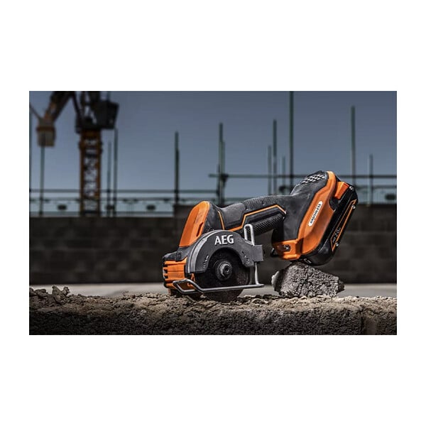 AEG - Pack AEG Mini scie multi matériaux - BMMS18SBL-0 - 18V Brushless Subcompact - 1 batterie 2.0Ah - 1 chargeur - SETL1820S - large