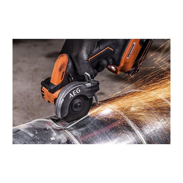 AEG - Pack AEG Mini scie multi matériaux - BMMS18SBL-0 - 18V Brushless Subcompact - 1 batterie 2.0Ah - 1 chargeur - SETL1820S - large