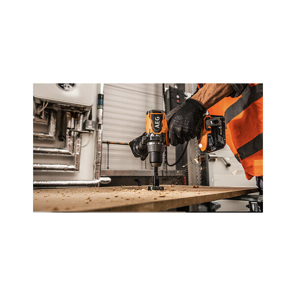 AEG - Pack AEG Perceuse à  percussion - BSB18SBL-0 - 18V Brushless - 1 batterie 2.0Ah - 1 chargeur - SETL1820S - large